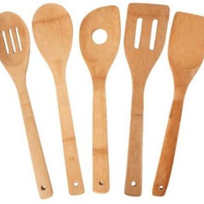Set of 6 Bamboo Cooking Utensils Only $7.50!