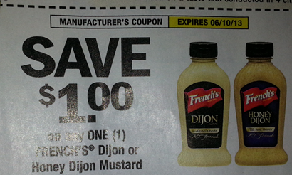 French’s Dijon  Coupons