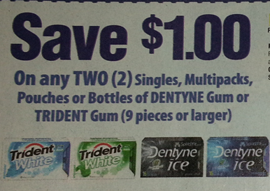Trident Coupon