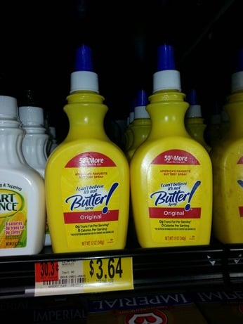 I Can't Believe It's Not Butter Spray