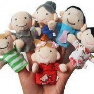 Family Finger Puppets Only $2.01 + FREE Shipping!