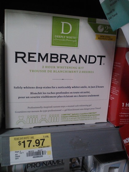 Rembrandt Whitening Kits