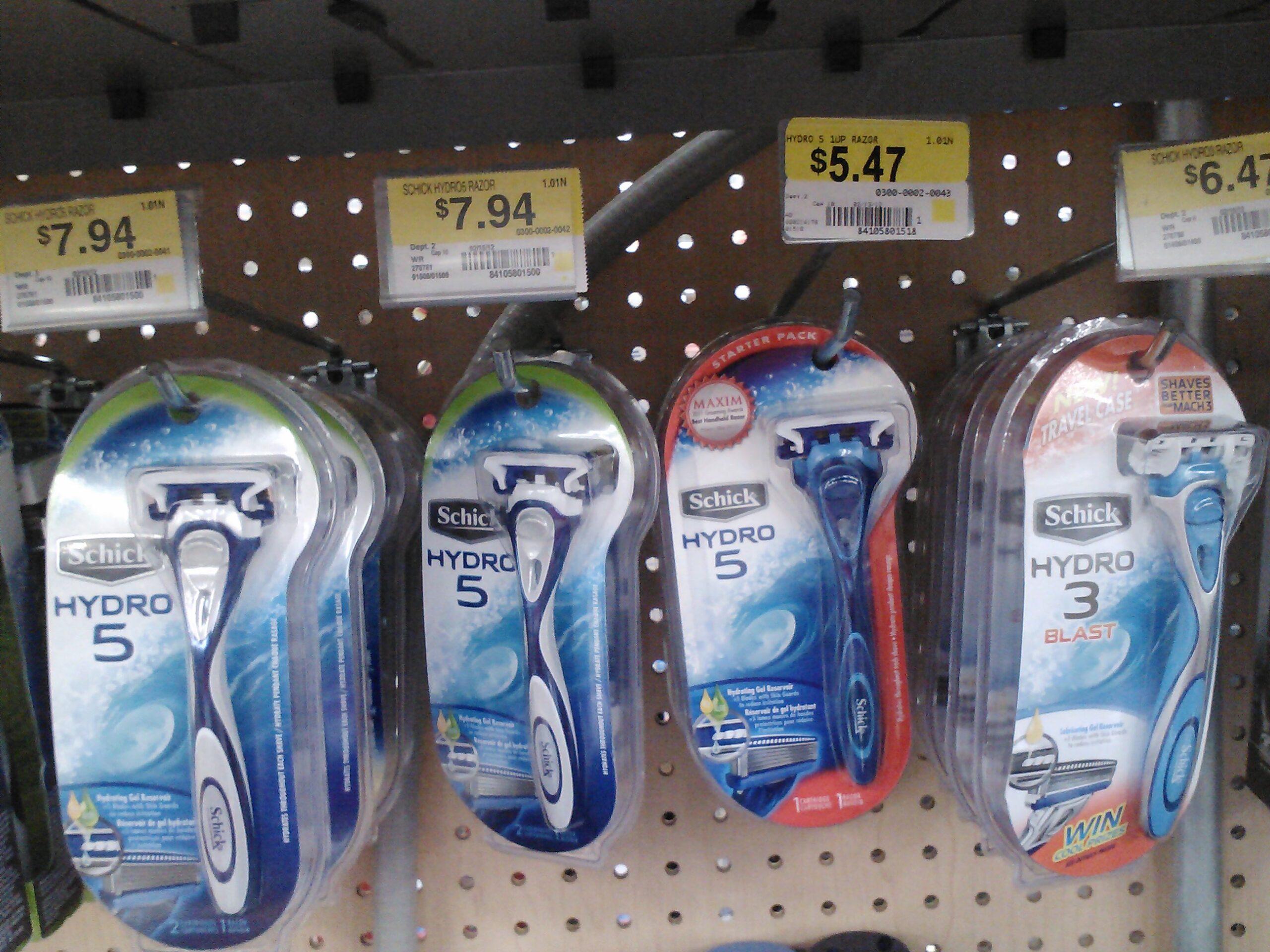 Schick Hydro Razors