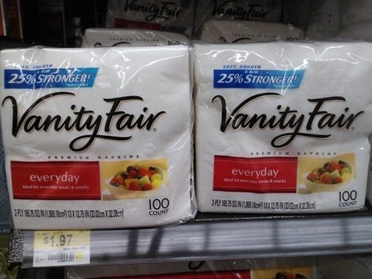 Vanity Fair Napkins Just $1.47!