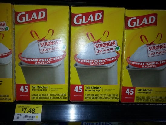 Walmart Matchup: New Coupons for Glad Trash Bags!
