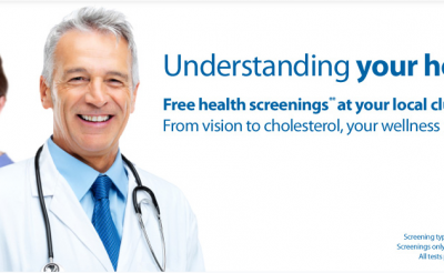 FREE Health Screening At Sam’s Club on Jan. 10!