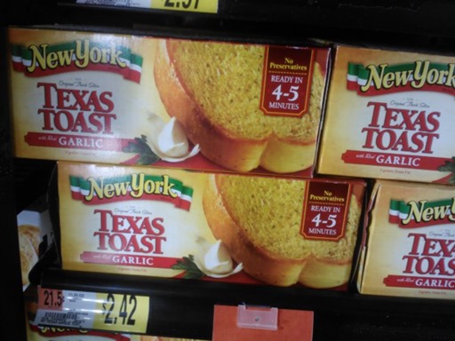 New York Texas Toast