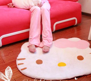 Hello Kitty Floor Rug Only $8 + FREE Shipping!