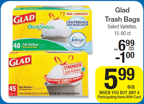 Walmart Price Match Deal: Save Big on Glad Trash Bags!