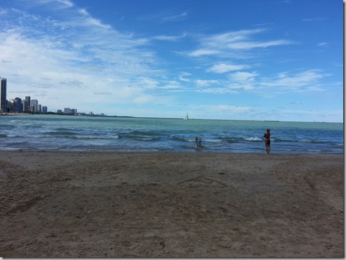 Ohio Beach in Chicago