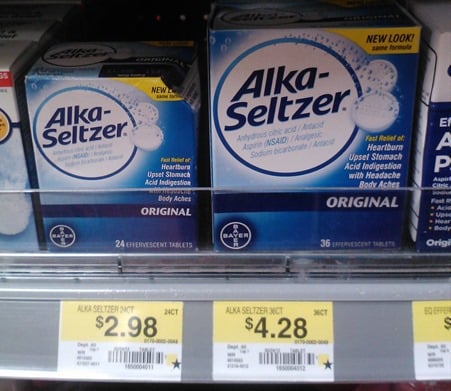 Alka-Seltzer Just $1.98 a Box at Walmart!