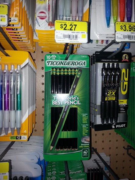 Ticonderoga Pencils