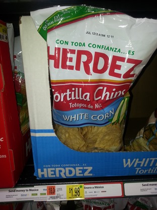 Herdez chips