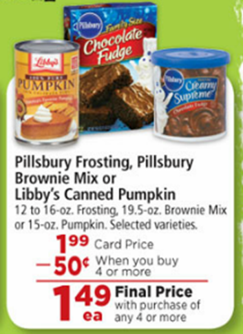 Walmart Price Match Deal: Libby&rsquo;s Pumpkin Cans Just $1.24!
