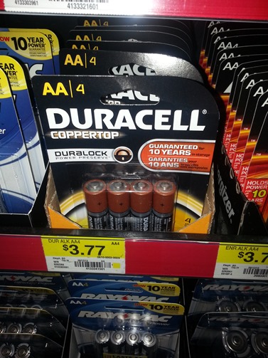 Duracell Batteries
