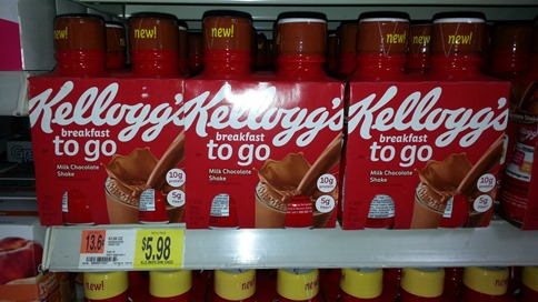 Kellogg's To Go Breakfast Shakes