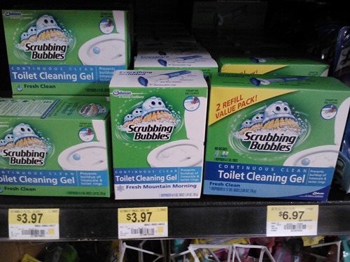Scrubbing Bubbles Toilet Cleaning Gel