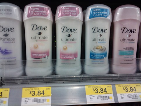Dove Go Sleeveless Deodorant 