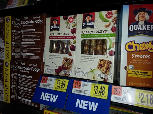 Quaker Real Medleys Bars