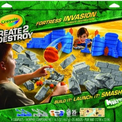 Crayola Create 2 Destroy Fortress Invasion Ultimate Destruction Playset $5.11 + FREE Shipping with Prime!
