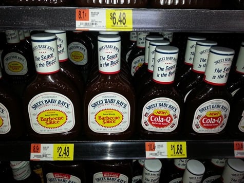 Sweet Baby Ray’s BBQ Sauce Just $.88 at Walmart!