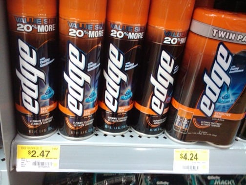 Skintimate or Edge Shave Gel Just $1.74 at Walmart!