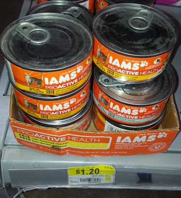IAMS wet cat food