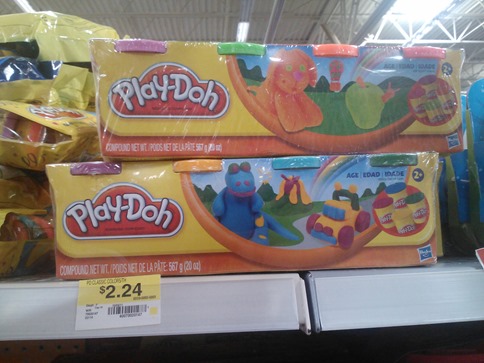 Play-Doh 4pks Play-Doh 4pks