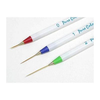 Set of 3 Nail Art Brushes Pen, Detailer Liner and Striper Just $0.91 SHIPPED!