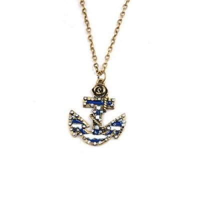 Vintage Anchor Shape Necklace Just $2.41 SHIPPED!