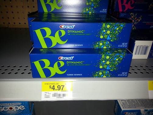 Crest Be Toothpaste Crest Be Toothpaste
