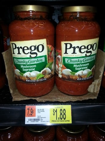 Walmart Price Match Deal: Prego Italian Sauces Just $1.30!