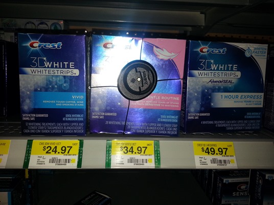 Crest Whitening Strips