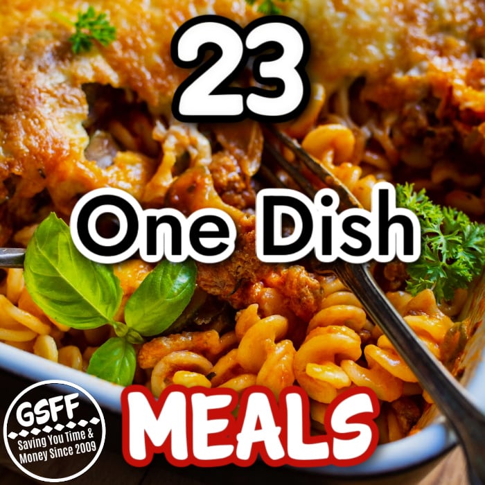 23 One Dish Meals!