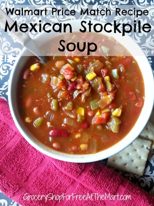 Walmart Price Match Recipe Mexican Stockpile Soup