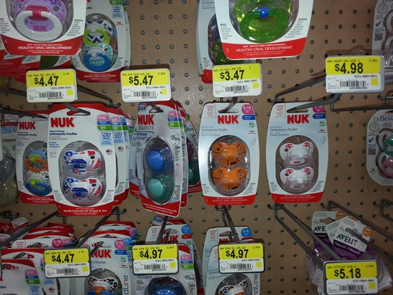 Nuk pacifiers