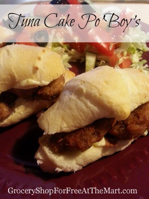 Tuna Cake PoBoys
