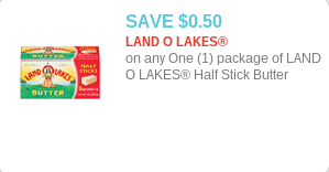 Land O Lakes Butter Coupon