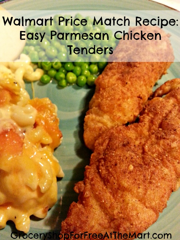 Easy Parmesan Chicken Tenders