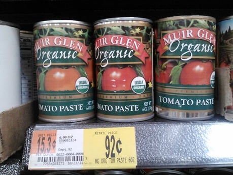 Muir Glen Tomato Paste Just $.42 at Walmart!