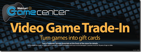 Trade in Your Video Games at Walmart!