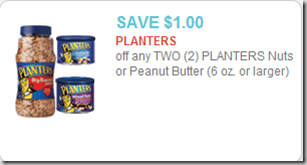 Planters Printable Coupon