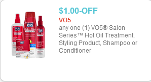 V05 Salon Series Coupon V05 Salon Series Coupon