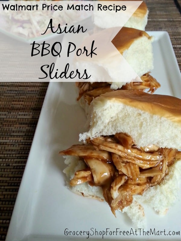 Asian BBQ Pork Sliders