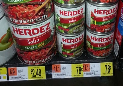 Herdez Salsa Starting at $.28 at Walmart!
