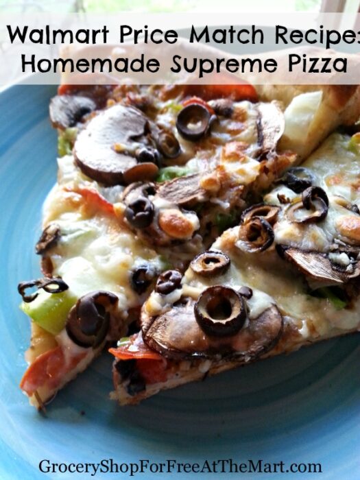Homemade Supreme Pizza