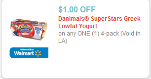 Dannon Danimals Coupon