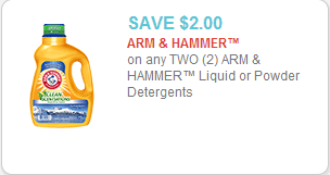Arm & Hammer Coupon Arm & Hammer Detergent Coupon