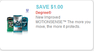 Degree Coupon