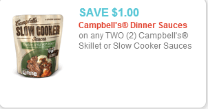 Campbells Sauce Coupon Campbells Sauce Coupon